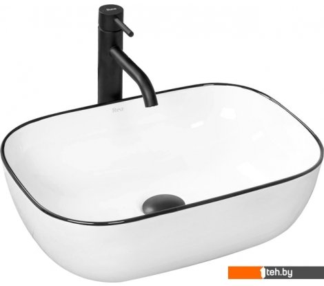  - Умывальники Rea Marbel (белый) - Marbel (белый)