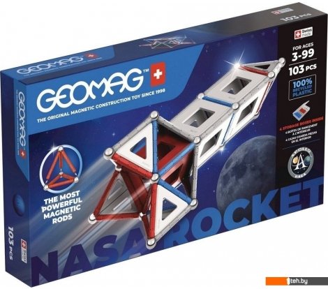  - Конструкторы Geomag Классик ракета GM808 - Классик ракета GM808