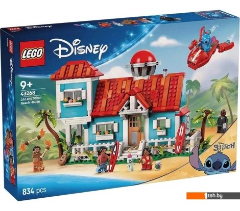  - Конструкторы LEGO Disney Пляжный домик Лило и Стича 43268 - Disney Пляжный домик Лило и Стича 43268