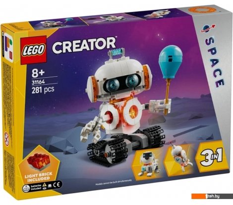  - Конструкторы LEGO Creator 3 в 1 31164 Космический робот - Creator 3 в 1 31164 Космический робот