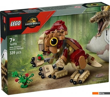  - Конструкторы LEGO Jurassic World Детёныш динозавра Долорес: Аквилопс 76970 - Jurassic World Детёныш динозавра Долорес: Аквилопс 76970