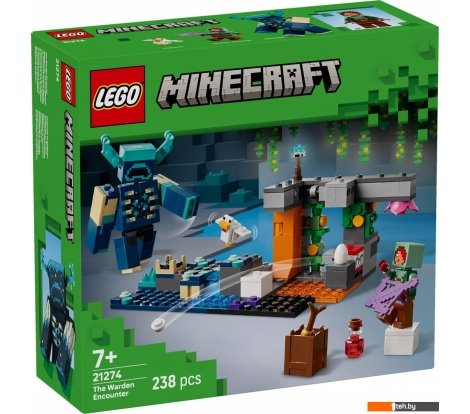  - Конструкторы LEGO Minecraft Встреча с надзирателем 21274 - Minecraft Встреча с надзирателем 21274