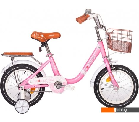  - Детские велосипеды Mobile Kid Genta 14 (розовый) - Genta 14 (розовый)