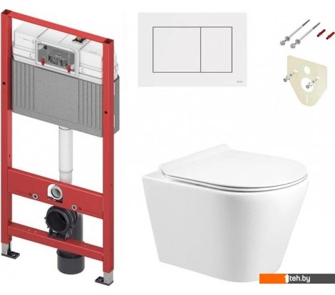  - Унитазы Grado GD-W201T + TECE Kit 9400413 (с кнопкой смыва) - GD-W201T + TECE Kit 9400413 (с кнопкой смыва)