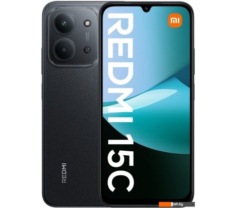  - Мобильные телефоны Xiaomi Redmi 15C 4G 6GB/128GB международная версия (черный) - Redmi 15C 4G 6GB/128GB международная версия (черный)