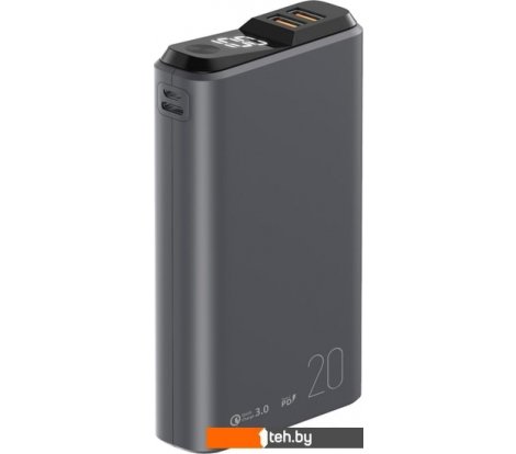  - Портативные зарядные устройства Olmio QS-20 20000mAh (темно-серый) - QS-20 20000mAh (темно-серый)