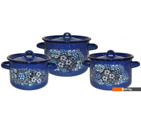  - Кастрюли СтальЭмаль Голубика 1с33 - Голубика 1с33