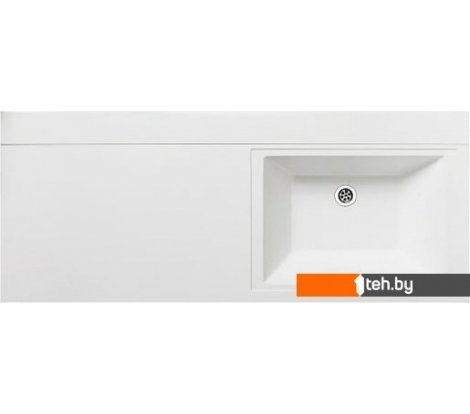  - Умывальники Runo Гамма 120 лайт с левым крылом (белый) - Гамма 120 лайт с левым крылом (белый)