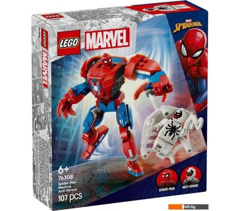  - Конструкторы LEGO Marvel 76308 Робот Человека-паука против Анти-Венома - Marvel 76308 Робот Человека-паука против Анти-Венома