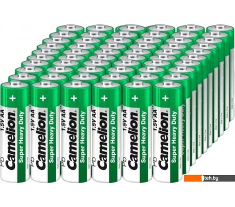  - Батарейки, аккумуляторы, зарядные Camelion R6P-SP4 Green 1660 (60шт) - R6P-SP4 Green 1660 (60шт)