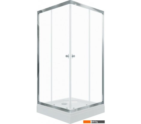  - Душевые кабины Triton Вента 100x100 (хром, с поддоном) - Вента 100x100 (хром, с поддоном)