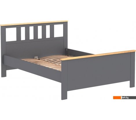  - Кровати Mio Tesoro Сага 140x200 2.08.04.060.15 (серый/ясень) - Сага 140x200 2.08.04.060.15 (серый/ясень)