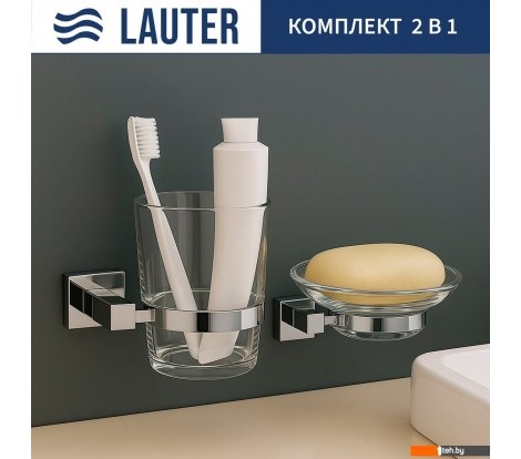  - Аксессуары для ванной и туалета Lauter 21SH6061 + 21SH6051 (Chrome, 2 предмета) - 21SH6061 + 21SH6051 (Chrome, 2 предмета)