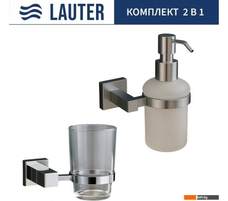  - Аксессуары для ванной и туалета Lauter 21SH6061 + 21SH6171 (Chrome, 2 предмета) - 21SH6061 + 21SH6171 (Chrome, 2 предмета)