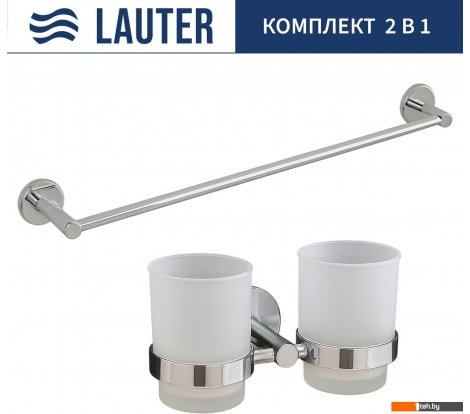  - Аксессуары для ванной и туалета Lauter 21SH72081 + 21SH70011 (Chrome, 2 предмета) - 21SH72081 + 21SH70011 (Chrome, 2 предмета)