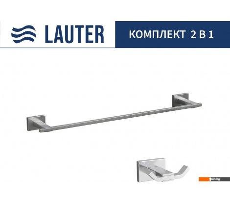  - Аксессуары для ванной и туалета Lauter 21TS1019 + 21TS1015 (Chrome, 2 предмета) - 21TS1019 + 21TS1015 (Chrome, 2 предмета)