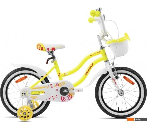  - Детские велосипеды AIST Wiki 16 2025 (желтый, разобранный) - Wiki 16 2025 (желтый, разобранный)
