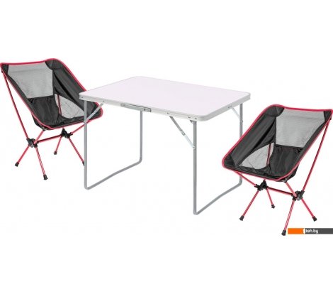  - Кемпинговая мебель Sundays ZC-CT004/ZC-CC012-1 (черный) - ZC-CT004/ZC-CC012-1 (черный)