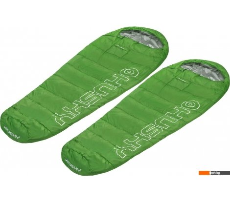  - Спальные мешки Sundays Husky ZC-SB101 (2 шт, зеленый/темно-синий) - Husky ZC-SB101 (2 шт, зеленый/темно-синий)