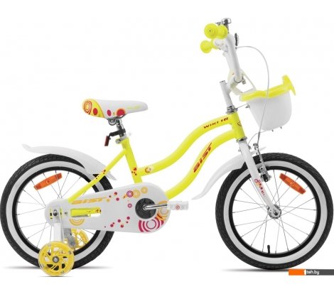 - Детские велосипеды AIST Wiki 18 2025 (желтый, разобранный) - Wiki 18 2025 (желтый, разобранный)