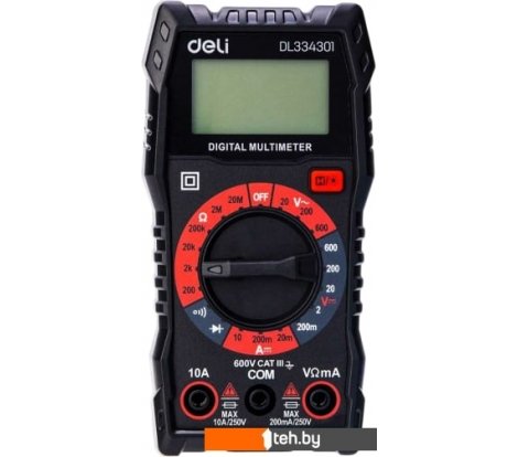  - Мультиметры, токовые клещи, индикаторные отвертки Deli DL334301 102976 - DL334301 102976