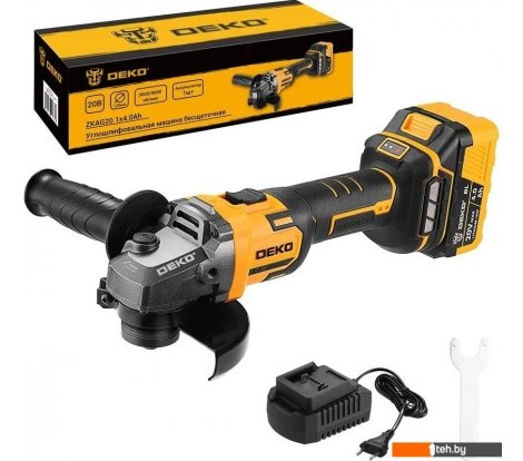  - Угловые шлифмашины (болгарки) Deko ZKAG20 084-1044 (с 1-им АКБ) - ZKAG20 084-1044 (с 1-им АКБ)