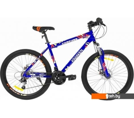  - Велосипеды Krakken Compass р.18 2025 (синий, разобранный) - Compass р.18 2025 (синий, разобранный)