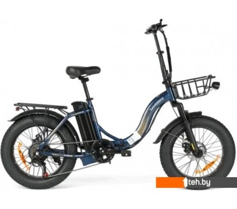  - Электровелосипеды SameBike City Master Fat (синий) - City Master Fat (синий)