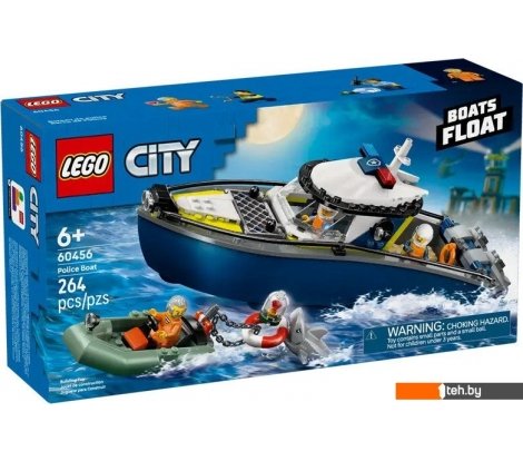 - Конструкторы LEGO City Полицейская погоня на лодке 60456 - City Полицейская погоня на лодке 60456
