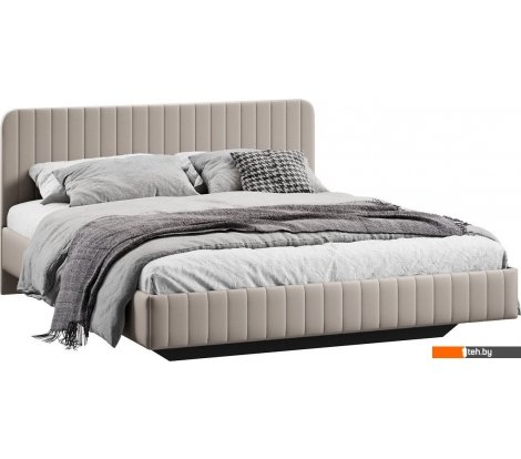  - Кровати Трия Шелли 180x200 Тип 1 (велюр Confetti Smoke) - Шелли 180x200 Тип 1 (велюр Confetti Smoke)