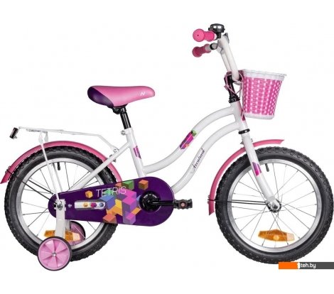  - Детские велосипеды Novatrack Tetris 16 161TETRIS.WT5 (белый, разобранный) - Tetris 16 161TETRIS.WT5 (белый, разобранный)