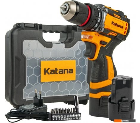  - Шуруповерты, гайковерты, электроотвертки Katana CD2600 (с 2-мя АКБ, кейс) - CD2600 (с 2-мя АКБ, кейс)