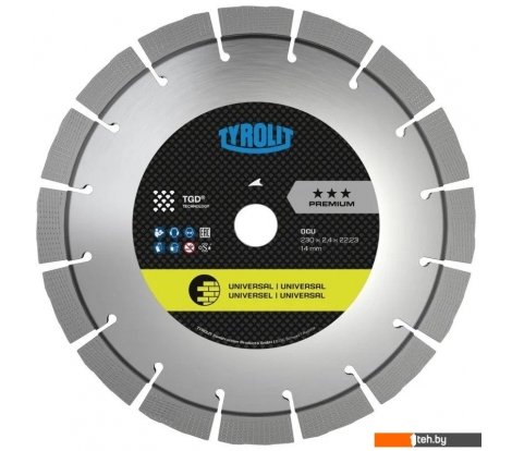  - Отрезные диски Tyrolit Premium DCU 230x2.4x22.23 34468871 - Premium DCU 230x2.4x22.23 34468871