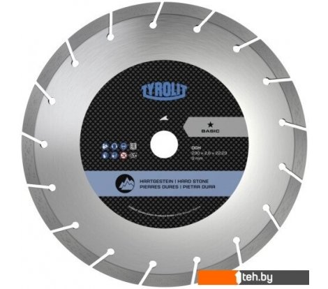  - Отрезные диски Tyrolit Basic DCH 230x2.6x22.23 34501472 - Basic DCH 230x2.6x22.23 34501472