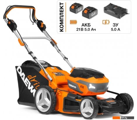  - Газонокосилки Daewoo Power DLM 5042Li-S Set (с 2-мя АКБ) - DLM 5042Li-S Set (с 2-мя АКБ)