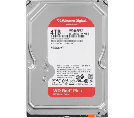  - Жесткие диски WD Red Plus 4TB WD40EFZZ - Red Plus 4TB WD40EFZZ