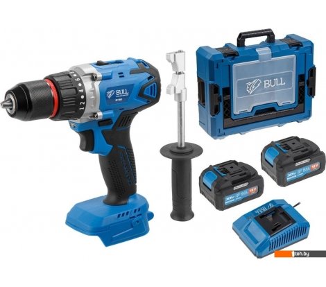  - Шуруповерты, гайковерты, электроотвертки Bull SR 1802 1329863 (с 2-мя АКБ, кейс) - SR 1802 1329863 (с 2-мя АКБ, кейс)
