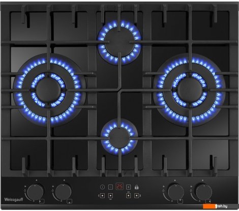  - Варочные панели Weissgauff HGG 642 BGH Double Wok Timer - HGG 642 BGH Double Wok Timer