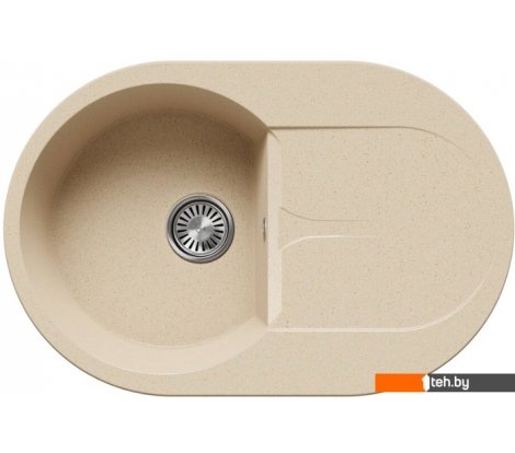  - Кухонные мойки Polygran Atol-760 (опал) - Atol-760 (опал)