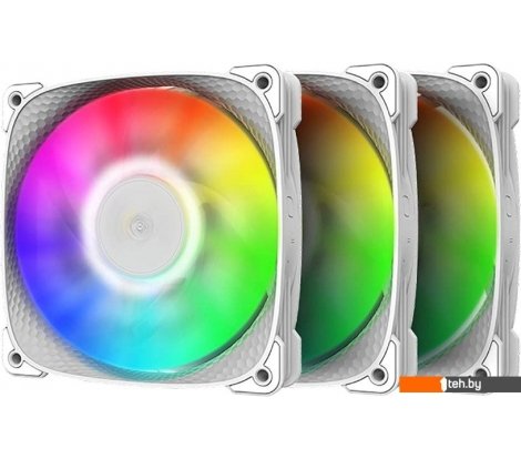  - Системы охлаждения Geometric Future Squama 2505 ARGB Triple Pack (белый) - Squama 2505 ARGB Triple Pack (белый)