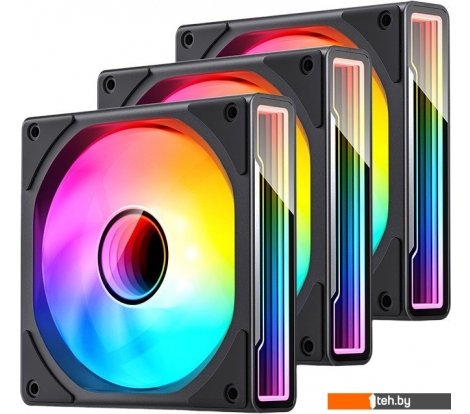  - Системы охлаждения Jonsbo ZK-120 (черный, 3 шт.) - ZK-120 (черный, 3 шт.)