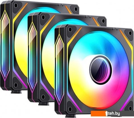  - Системы охлаждения Jonsbo ZL-120 (черный, 3 шт.) - ZL-120 (черный, 3 шт.)
