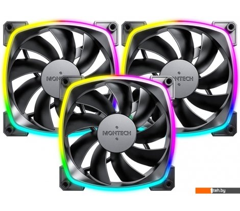  - Системы охлаждения Montech AX120 PWM 3 IN 1 (черный) - AX120 PWM 3 IN 1 (черный)