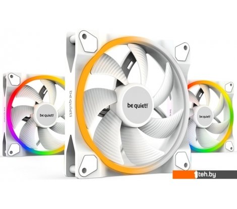  - Системы охлаждения be quiet! Light Wings White 140mm PWM Triple-Pack BL102 - Light Wings White 140mm PWM Triple-Pack BL102
