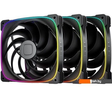  - Системы охлаждения Geometric Future Squama 2503-14 Triple Pack (черный) - Squama 2503-14 Triple Pack (черный)