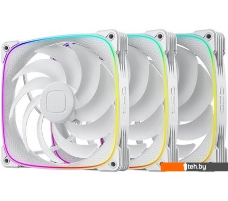  - Системы охлаждения Geometric Future Squama 2503-14 Triple Pack (белый) - Squama 2503-14 Triple Pack (белый)