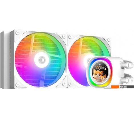  - Системы охлаждения ID-Cooling FX240 LCD White - FX240 LCD White