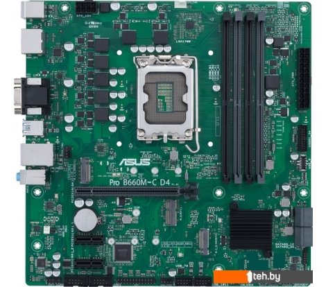  - Материнские платы ASUS Pro B660M-C D4-CSM - Pro B660M-C D4-CSM