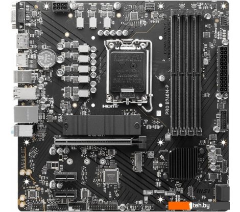  - Материнские платы MSI Pro B760M-P - Pro B760M-P