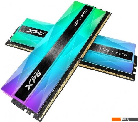  - Оперативная память ADATA XPG Lancer Neon RGB 2x16ГБ DDR5 6000 МГц AX5U6000C3016G-DCLANRSG - XPG Lancer Neon RGB 2x16ГБ DDR5 6000 МГц AX5U6000C3016G-DCLANRSG